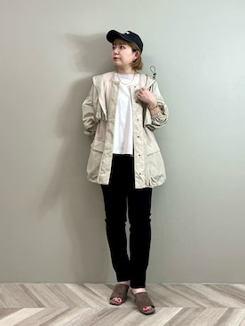 YAMASHITAさん(レディース・156cm)の春コーディネート