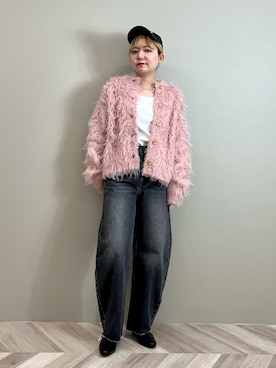 YAMASHITAさん（レディース・156cm）の冬コーディネート