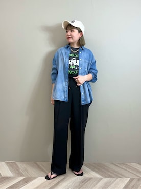 YAMASHITAさん(レディース・156cm)の夏コーディネート