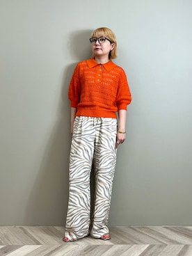 「Gready Brilliant（グレディブリリアン）のアイテム」を使った、YAMASHITAさん（レディース・156cm）の春コーディネート