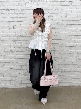 erina yamshitaさん(レディース・160cm)の春コーディネート