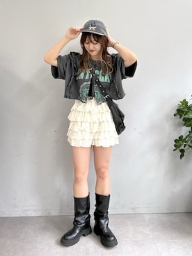 erina yamshitaさん（レディース・160cm）の夏コーディネート