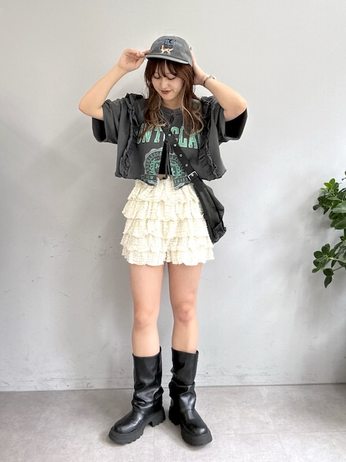 w closet（ダブルクローゼット） ブーツ 「25AW」ベルト付カバーミドル