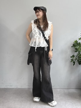 erina yamshitaさん(レディース・160cm)の夏コーディネート
