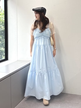 erina yamshitaさん（レディース・160cm）の夏コーディネート