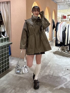 erina yamshitaさん（レディース・160cm）の春コーディネート