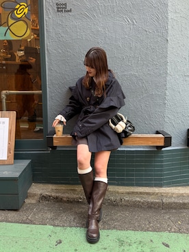 erina yamshitaさん（レディース・160cm）の春コーディネート