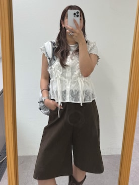 erina yamshitaさん(レディース・160cm)の夏コーディネート