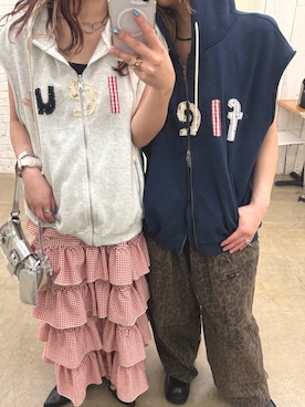 「パッチワーク」｜erina yamshitaさん（レディース・160cm）の春コーディネート