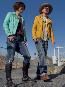 「アイテム（ジャケット/アウター）」を使った、futorockさん（メンズ・177cm・50代）の冬コーディネート