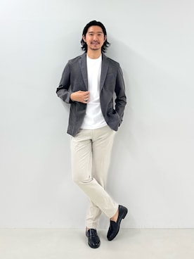 NISHINOさん（メンズ・178cm）の夏コーディネート