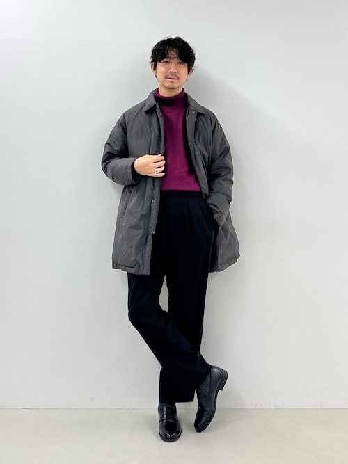 セール】【TAION/タイオン】別注ダウンステンカラーコート 25AW