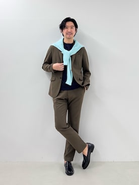 NISHINOさん（メンズ・178cm）の春コーディネート