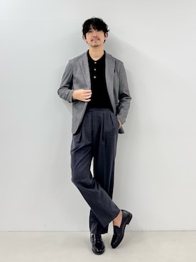 NISHINOさん（メンズ・178cm）の秋コーディネート