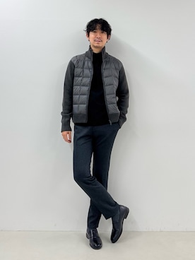 NISHINOさん（メンズ・178cm）の冬コーディネート