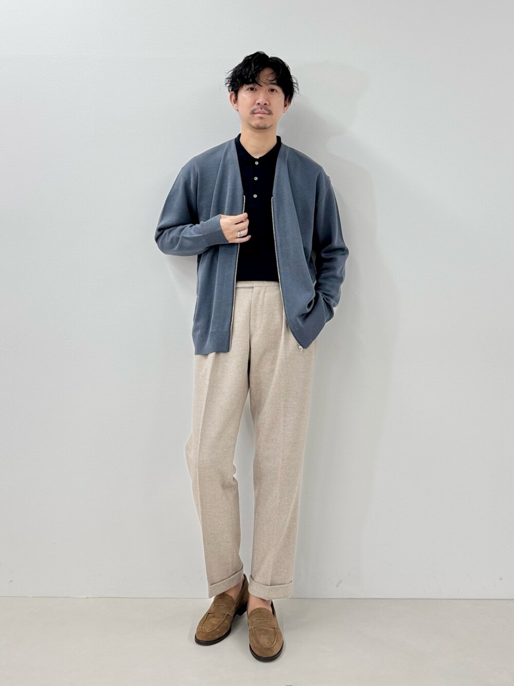 NISHINO(NOLLEY'S MENS)|NOLLEY’Sのカーディガン/ボレロを使ったコーディネート - WEAR