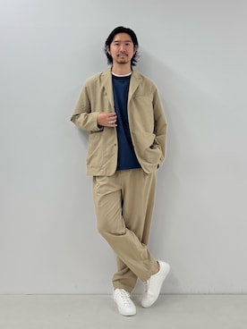NISHINOさん（メンズ・178cm）の春コーディネート