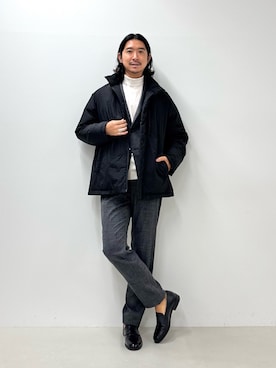 「ビジネスカジュアル」｜NISHINOさん（メンズ・178cm）の秋コーディネート