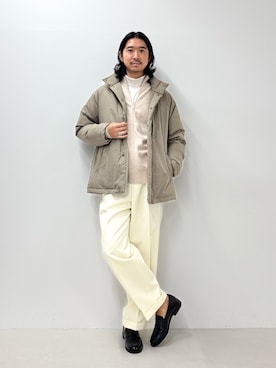 「NOLLEY’S（ノーリーズ）のアイテム」を使った、NISHINOさん（メンズ・178cm）の秋コーディネート