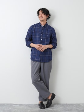 NISHINOさん(メンズ・178cm)の春コーディネート