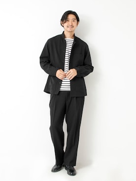 NISHINOさん（メンズ・178cm）の秋コーディネート