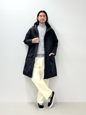 「NOLLEY’S（ノーリーズ）のアイテム」を使った、NISHINOさん（メンズ・178cm）の秋コーディネート