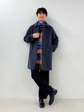 「メンズファッション」｜NISHINOさん（メンズ・178cm）の冬コーディネート