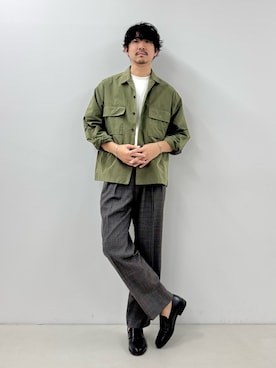 NISHINOさん（メンズ・178cm）の秋コーディネート