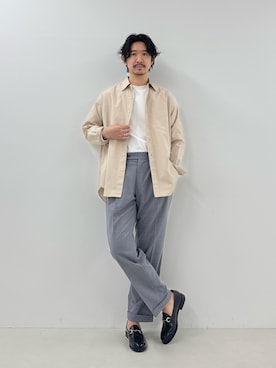 NISHINOさん（メンズ・178cm）の冬コーディネート