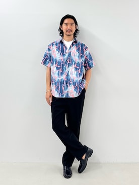NISHINOさん（メンズ・178cm）の夏コーディネート