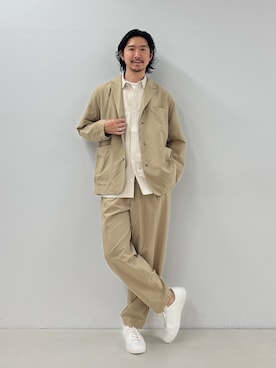 NISHINOさん（メンズ・178cm）の春コーディネート