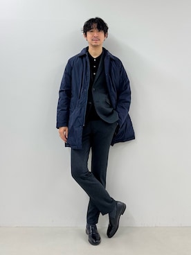NISHINOさん（メンズ・178cm）の冬コーディネート