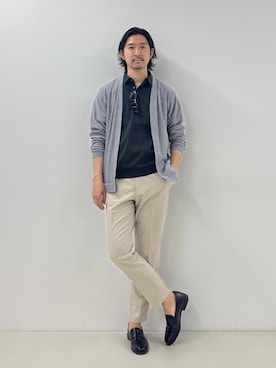 「爽やかコーデ」｜NISHINOさん（メンズ・178cm）の春コーディネート