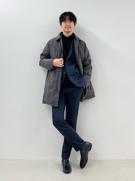 NISHINOさん（メンズ・178cm）の冬コーディネート