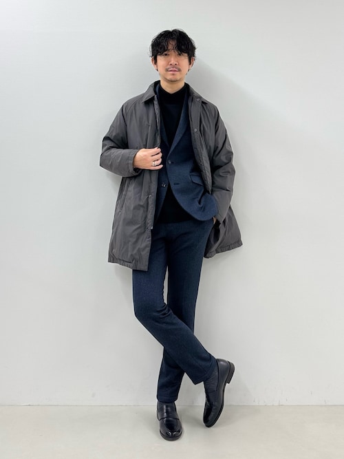 セール】【TAION/タイオン】別注ダウンステンカラーコート 25AW