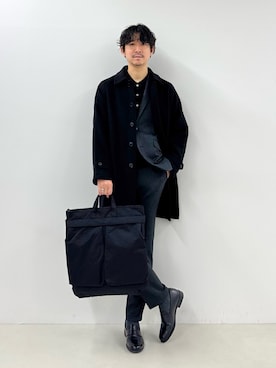 NISHINOさん（メンズ・178cm）の冬コーディネート