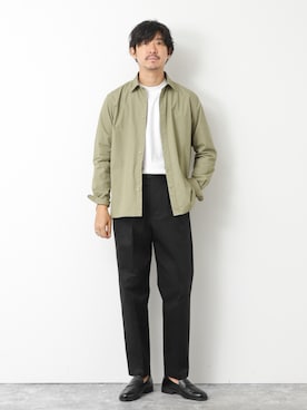 NISHINOさん（骨格ウェーブ・メンズ・178cm）の秋コーディネート