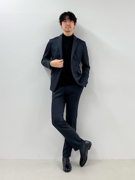 NISHINOさん（メンズ・178cm）の冬コーディネート