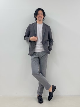 NISHINOさん（メンズ・178cm）の春コーディネート