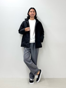 「NOLLEY’S（ノーリーズ）のアイテム」を使った、NISHINOさん（メンズ・178cm）の秋コーディネート