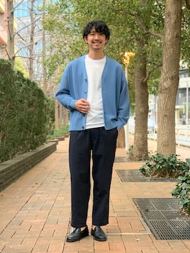 NISHINOさん（メンズ・178cm）の春コーディネート