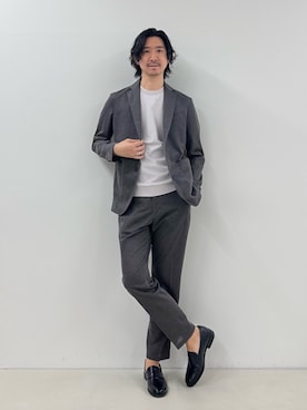 NISHINOさん（メンズ・178cm）の春コーディネート