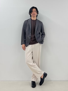 NISHINOさん(メンズ・178cm)の春コーディネート