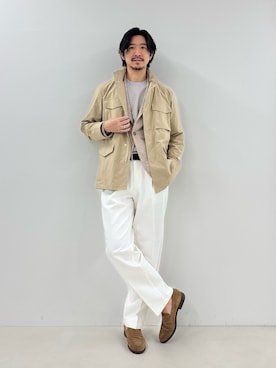 NISHINOさん（メンズ・178cm）の春コーディネート