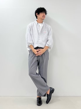 NISHINOさん（骨格ウェーブ・メンズ・178cm）の秋コーディネート
