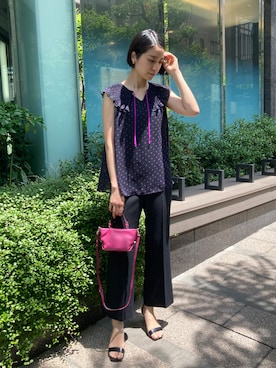 Yuki.mさん（レディース・165cm）の夏コーディネート