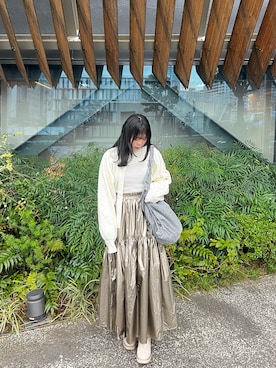 「Fabby fabby（ファビィーファビィー）のアイテム」を使った、みよ🌼さん（骨格ウェーブ・レディース・153cm）の春コーディネート