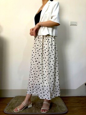 「穿搭分享」｜Chloe Lanさん（レディース・155cm）の夏コーディネート