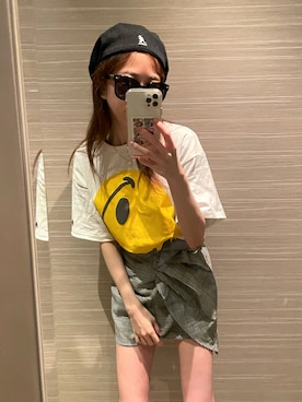 「READY MADES（レディーメイド）のアイテム」を使った、titoyさん（レディース・163cm）の夏コーディネート