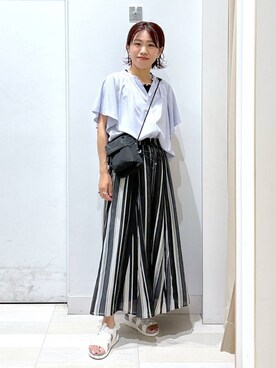MiCAさん（レディース・154cm）の夏コーディネート